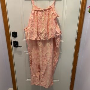 Old Navy Smocked Pajama Set - top 2x, bottoms 3x